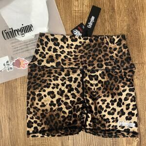 Civil Regime Leopard Shorts